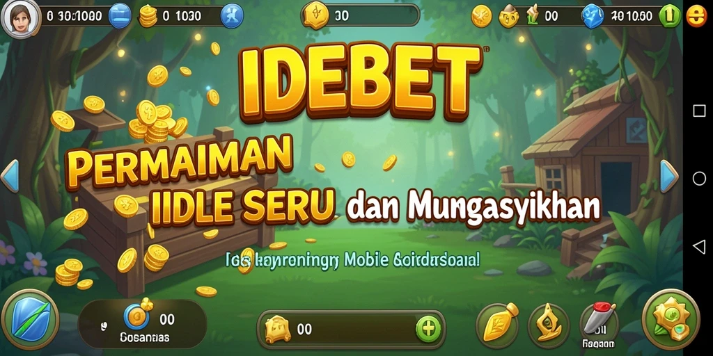 Tampilan menarik dari gameplay IDEBET dengan elemen idle yang menyenangkan.