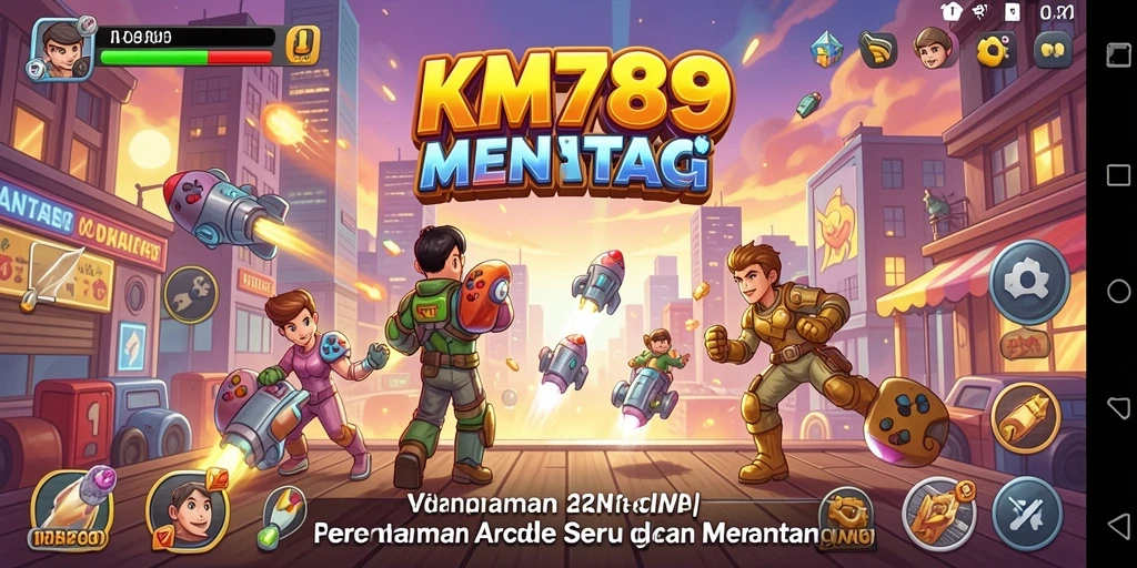 Tampilan gameplay menantang dan seru di KM789.